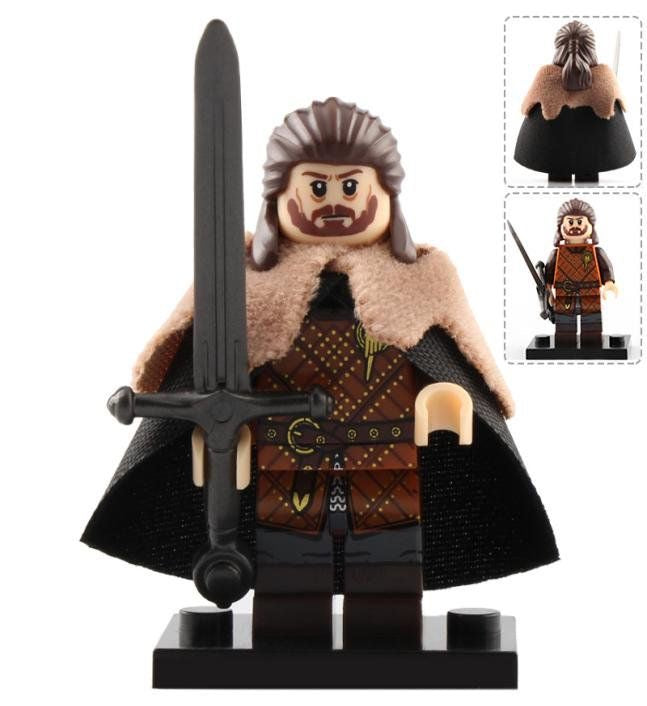 BF043 – Lord Eddard Stark | Custom Brick Figure
