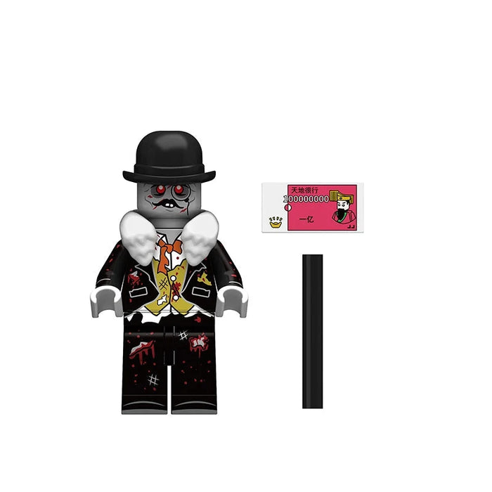 BF116 – Capitalist Zombie | Custom Brick Figure