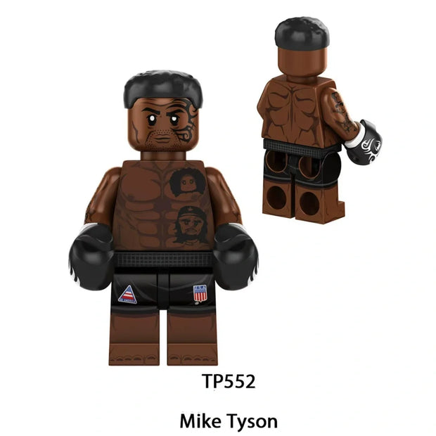 TP552 – Mike Tyson | Custom Brick Figure