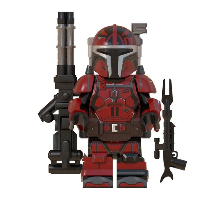 BF998 – Heavy Beskar Trooper | Custom Brick Figure