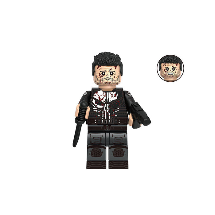 BF0316 – Skullmarked Vigilante | Custom Brick Figure