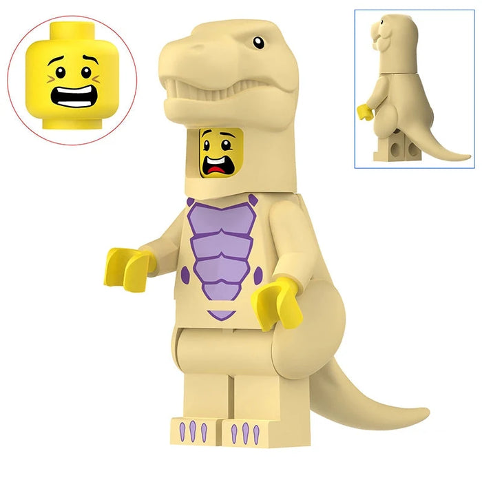 BF3315-02 – Trex Cosplayer | Custom Brick Figure