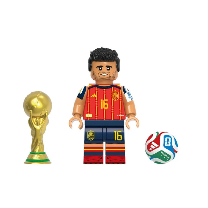 BF0798 – Rodri | Custom Brick Figure