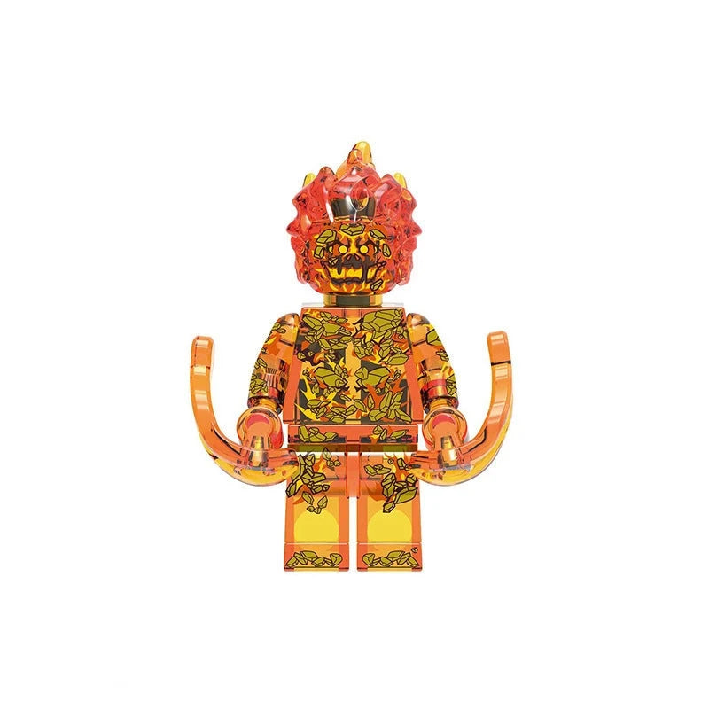 BF1346 – Fire Elemental | Custom Brick Figure