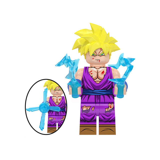 BF2678 – Scholar Saiyan | Custom Brick Figure