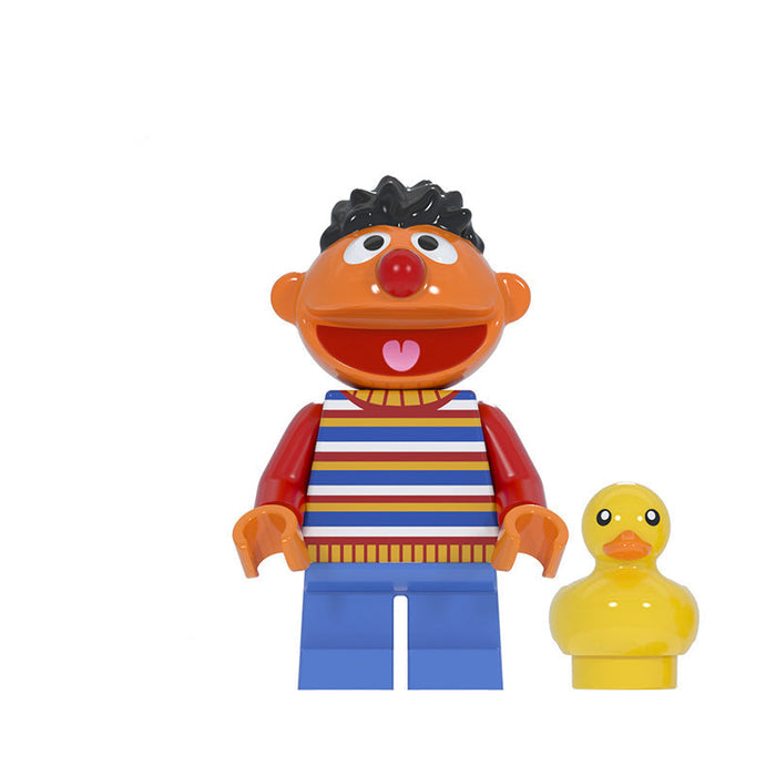 BF1018 – Striped Shirt Quackster | Custom Brick Figure