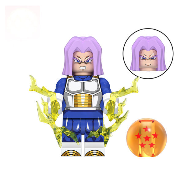 BF2712 – Future Saiyan Prince | Custom Brick Figure