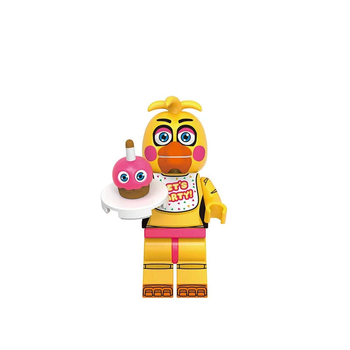 BF0137 – Golden Beak Performer | Custom Brick Figure