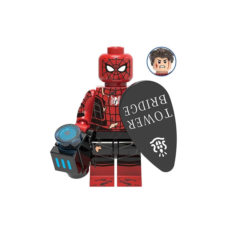 BF1153 – Friendly City Webslinger | Custom Brick Figure