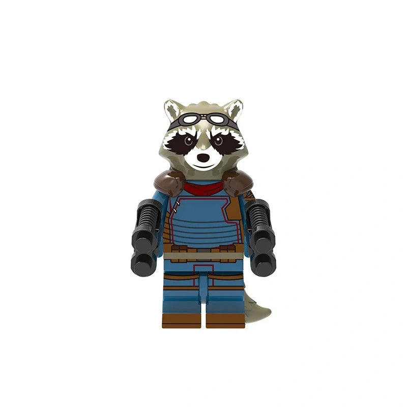 BF1248 – Plasma Prowler Raccoon | Custom Brick Figure
