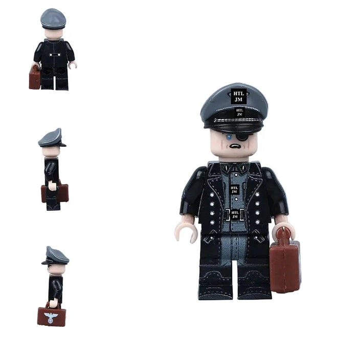 BF086 – Gestapo Officer | Custom Brick Figure