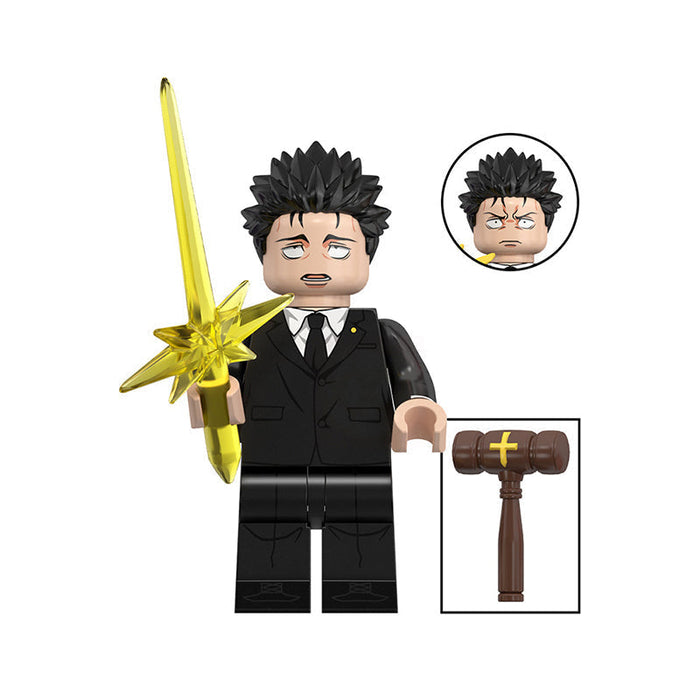 BF2863 – Judgment Wielder | Custom Brick Figure
