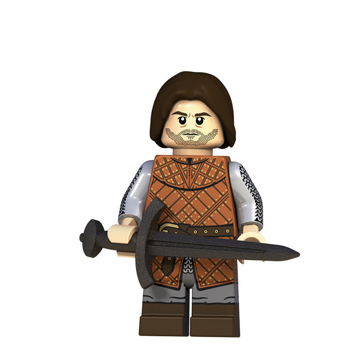 BF043 – Captain Joren Stonehelm | Custom Brick Figure