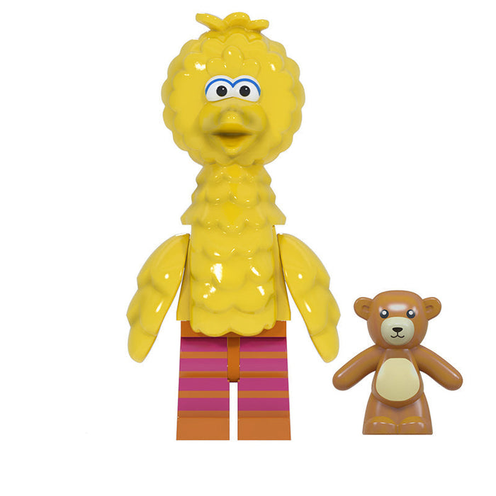 BF0020 – Feathered Yellow Giant | Custom Brick Figure