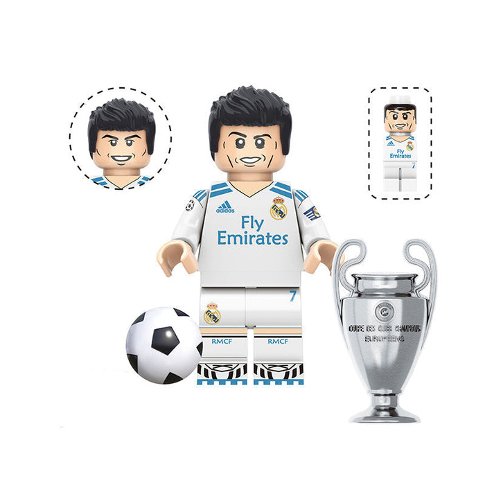 BF7043 – CR7 Portuguese Striker | Custom Brick Figure