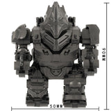 Whiplash Mark II Mech (9CM) | Custom Brick Figure