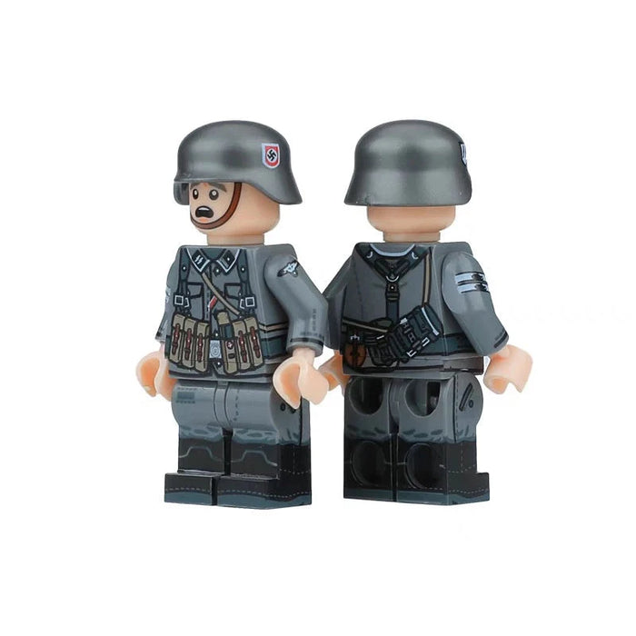 BF090 – SS-Scharführer | Custom Brick Figure