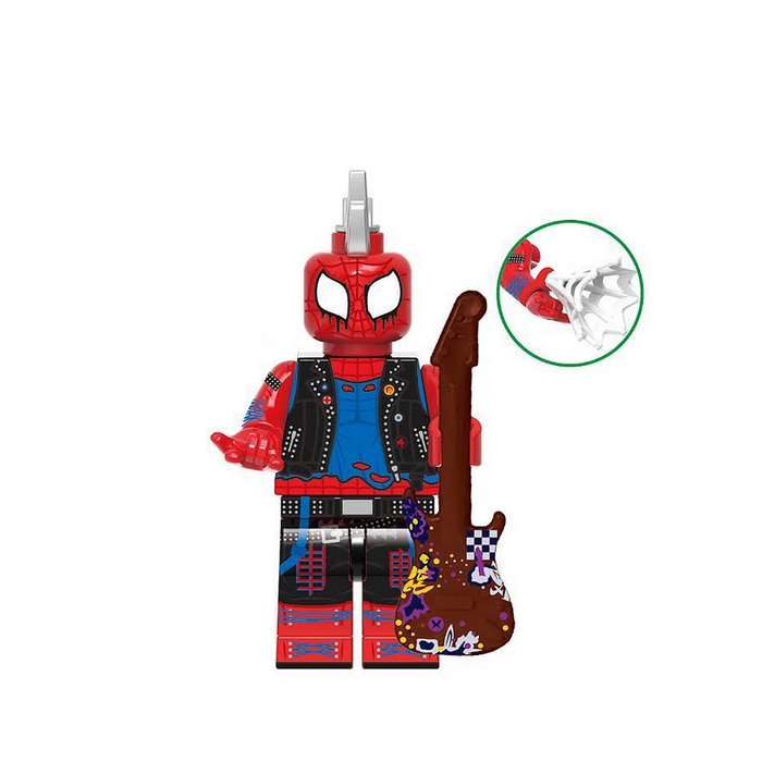 BF0190 – Anarchic Web Rocker | Custom Brick Figure