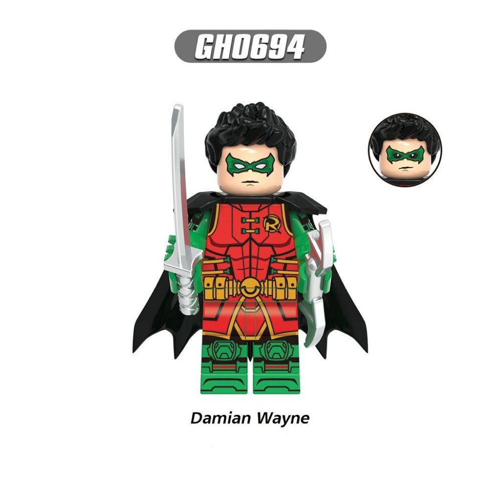 GH0694 – Masked Sidekick | Custom Brick Figure