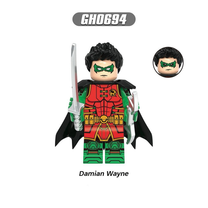 GH0694 – Masked Sidekick | Custom Brick Figure
