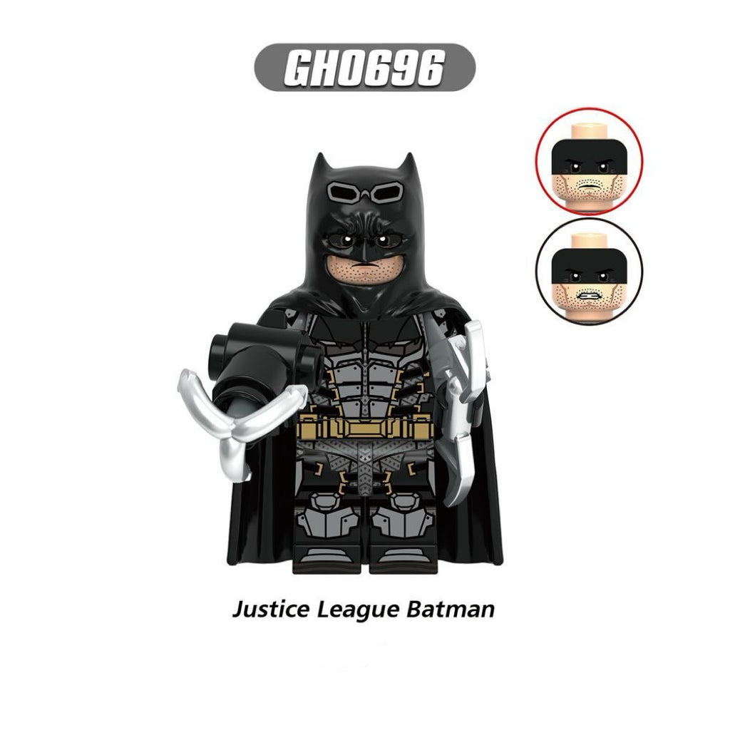 GH0696 – Armored Night Vigilante | Custom Brick Figure