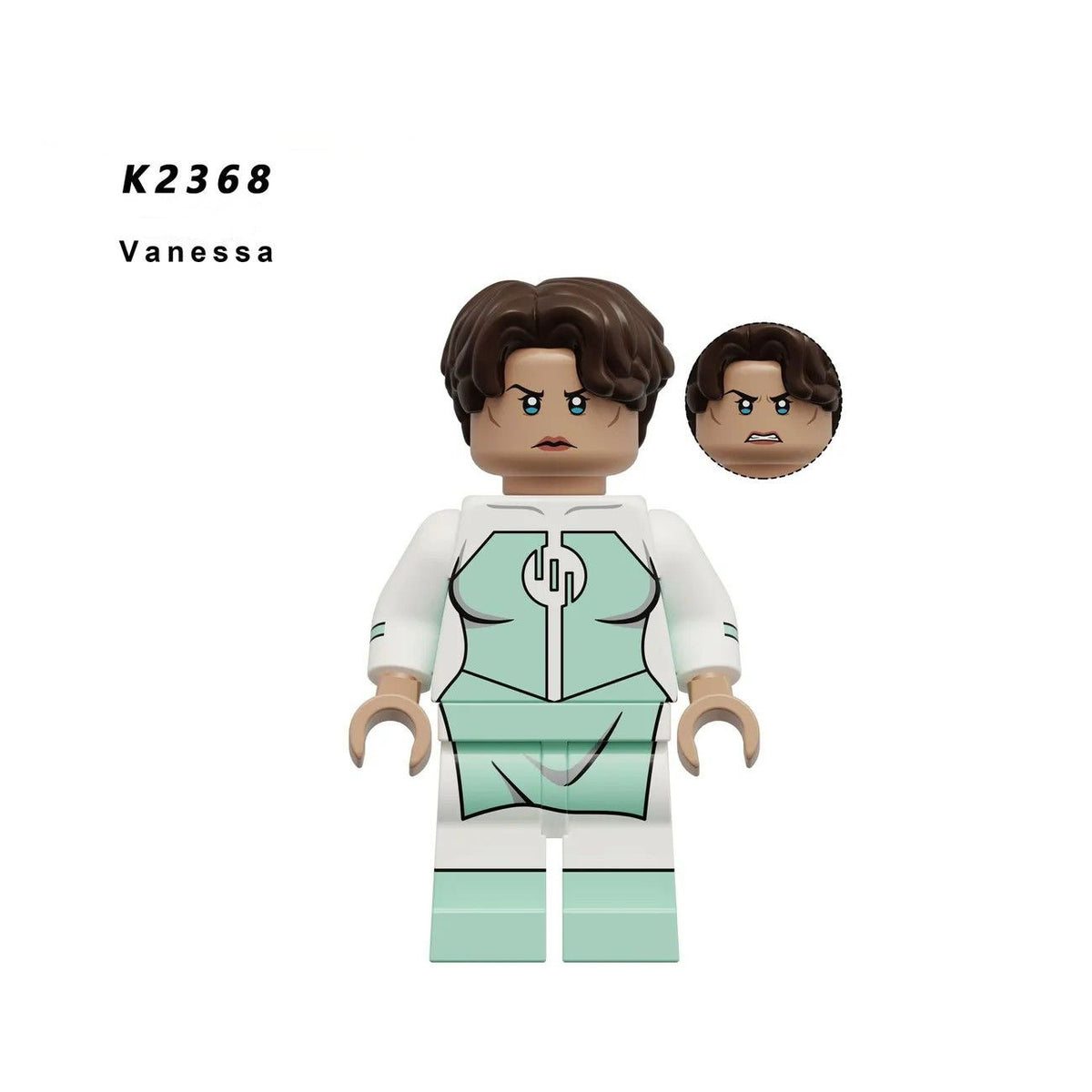 K2368 Vanessa – Custom Brick Figure