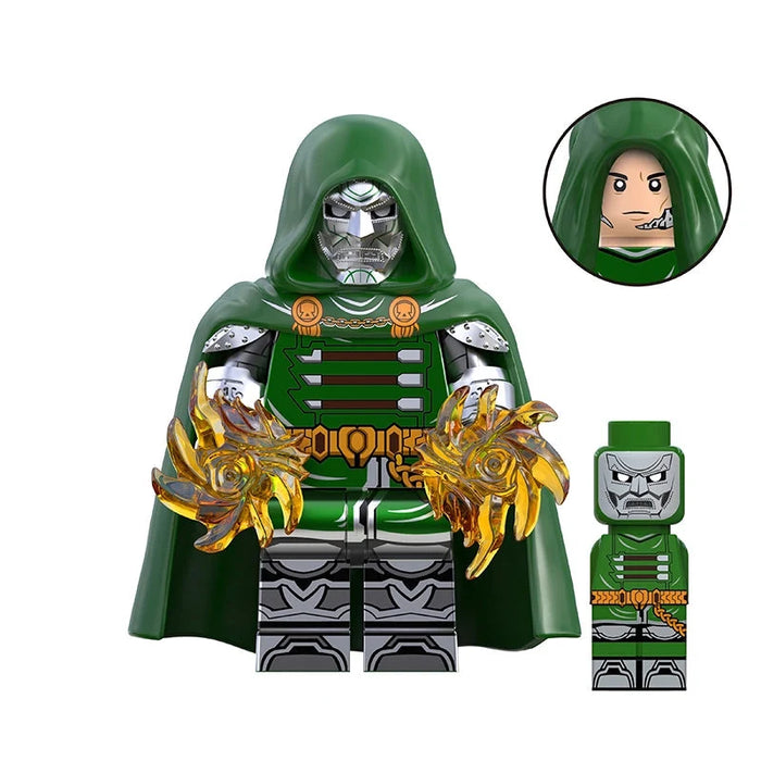 BF1106 – Masked Sorcerer Monarch | Custom Brick Figure