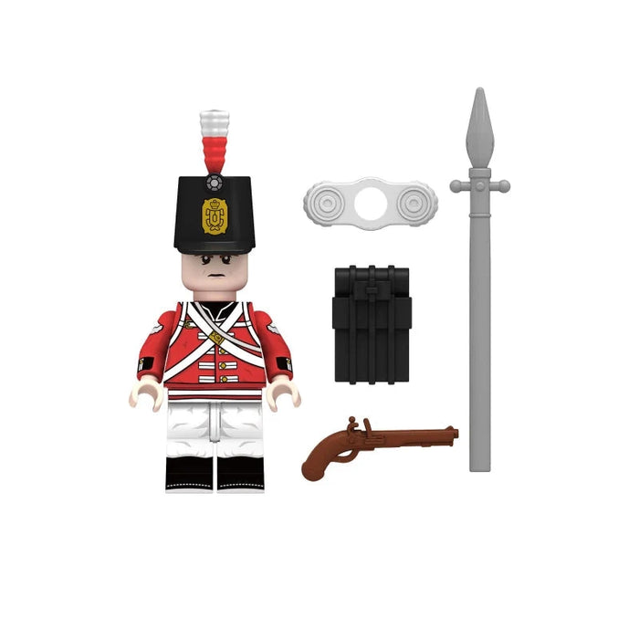 BF001 – British Fusilier | Custom Brick Figure