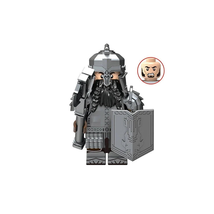 BF1717 – Dwarf Warrior | Custom Brick Figure