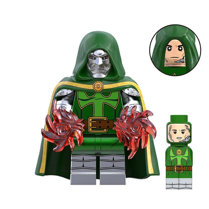 BF1114 – Masked Sorcerer Monarch | Custom Brick Figure