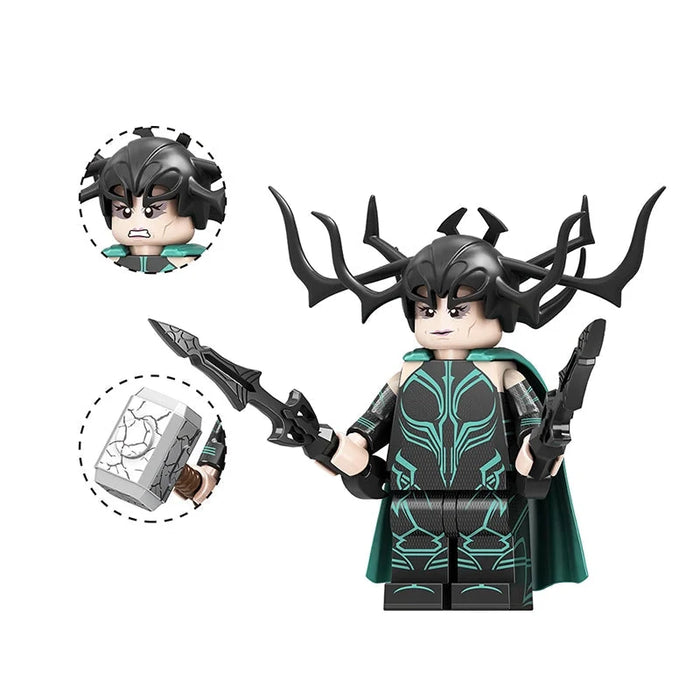 BF1072 – Goddess of Death | Custom Brick Figure