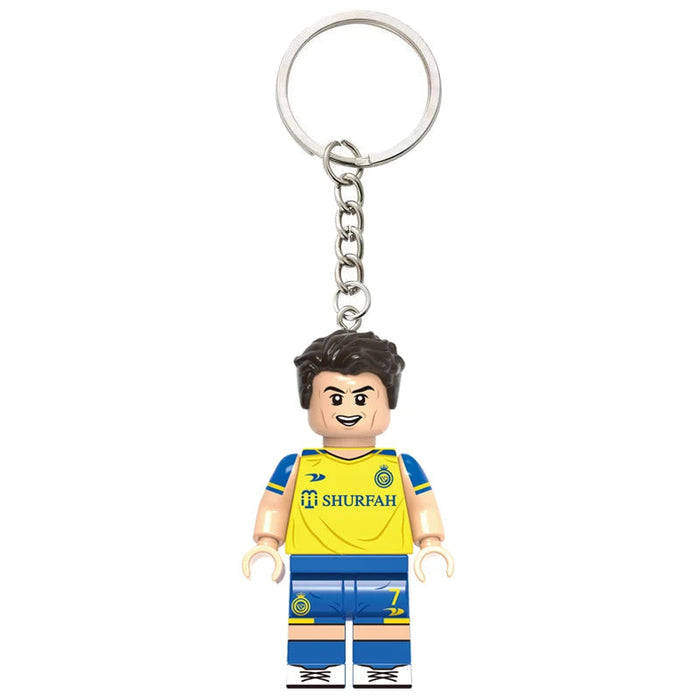 CR7 Portuguese Striker (Club Kit) | Custom Minifigure Keychain