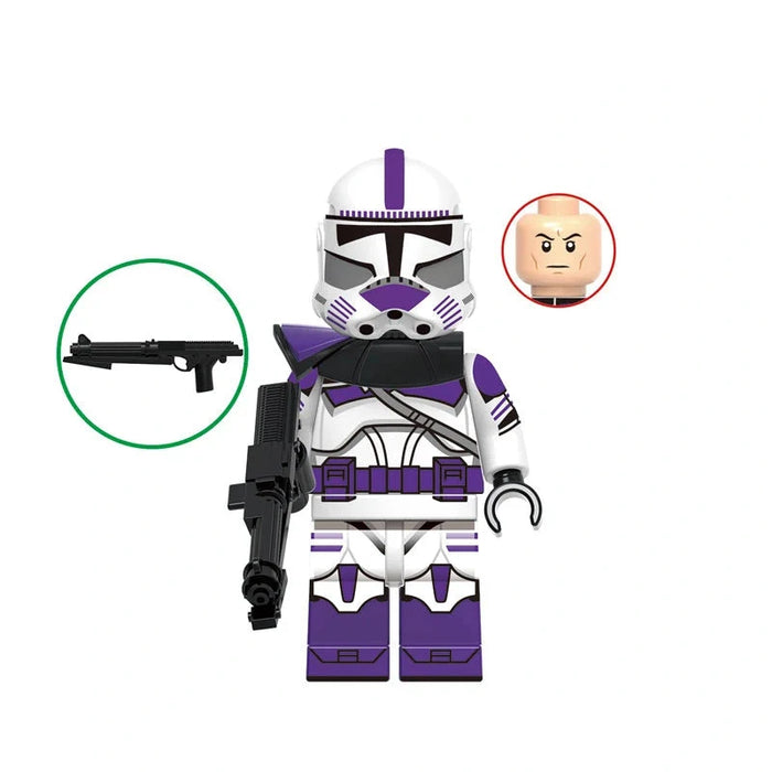 BF1969 – Amethyst Legion Trooper | Custom Brick Figure