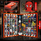MOC Custom Spider-Man Collections Book With Spiderman Minifigures Building Blocks Toy Set 1888 Pieces Free weapon accessory pack Includes minifigures