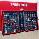 MOC Custom Spider-Man Collections Book With Spiderman Minifigures Building Blocks Toy Set 1888 Pieces Free weapon accessory pack Includes minifigures