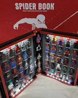 MOC Custom Spider-Man Collections Book With Spiderman Minifigures Building Blocks Toy Set 1888 Pieces Free weapon accessory pack Includes minifigures