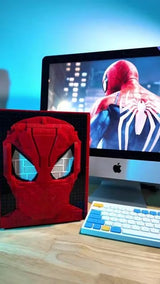 MOC Custom Spider-Man Collections Book With Spiderman Minifigures Building Blocks Toy Set 1888 Pieces Free weapon accessory pack Includes minifigures