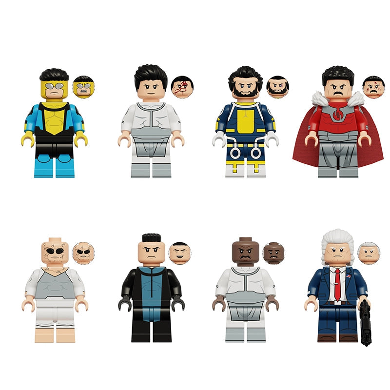 Viltrum Conflict custom BrickPack figures